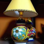 Lume modello poutiche decoro margherita